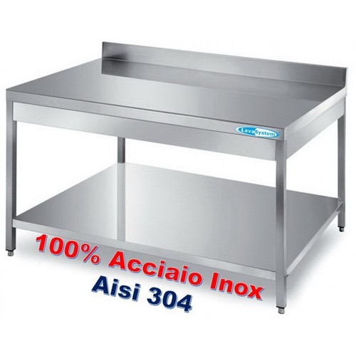 Tavolo acciaio inox - tavolo, cm