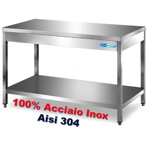 Tavolo acciaio inox cm - ,